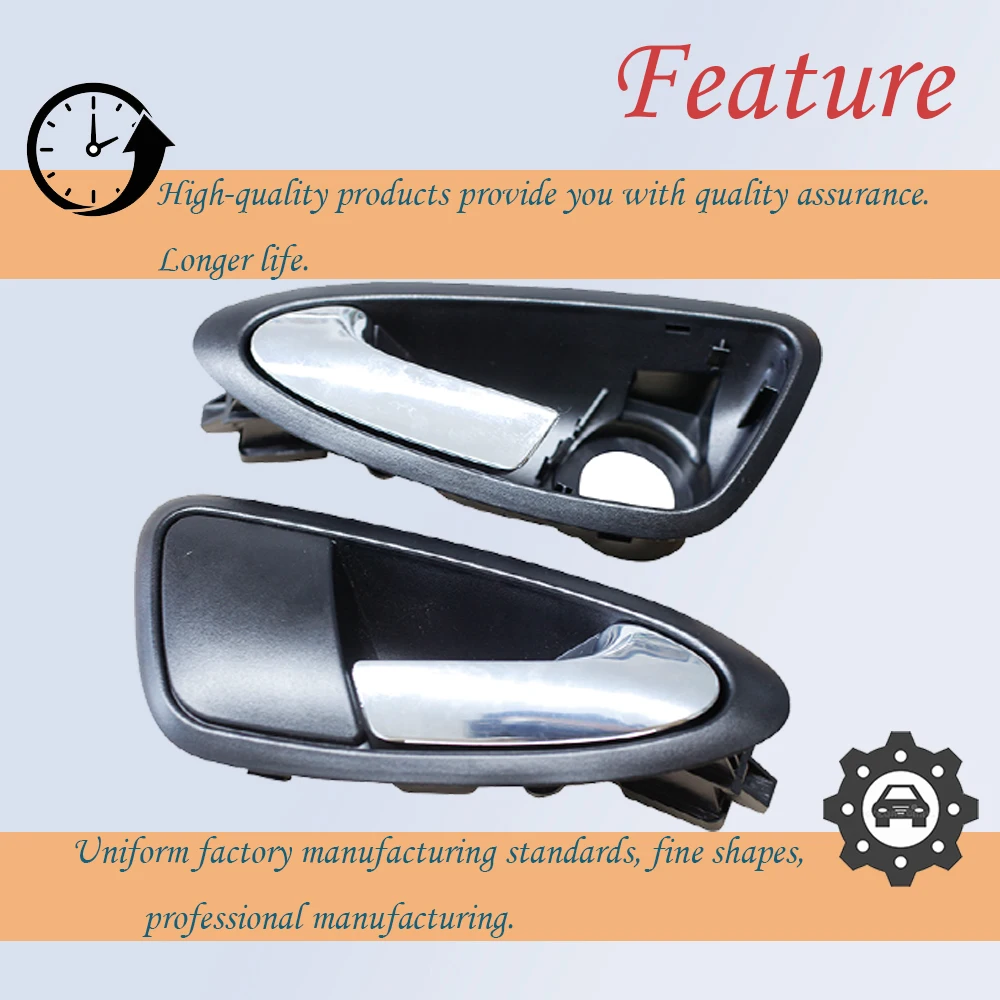 Interior Door Handle Left Right For Seat Ibiza 2009 2010 2011 2012 2013 2014 2015 Inner Handle 6J0837114A 6J1837113A