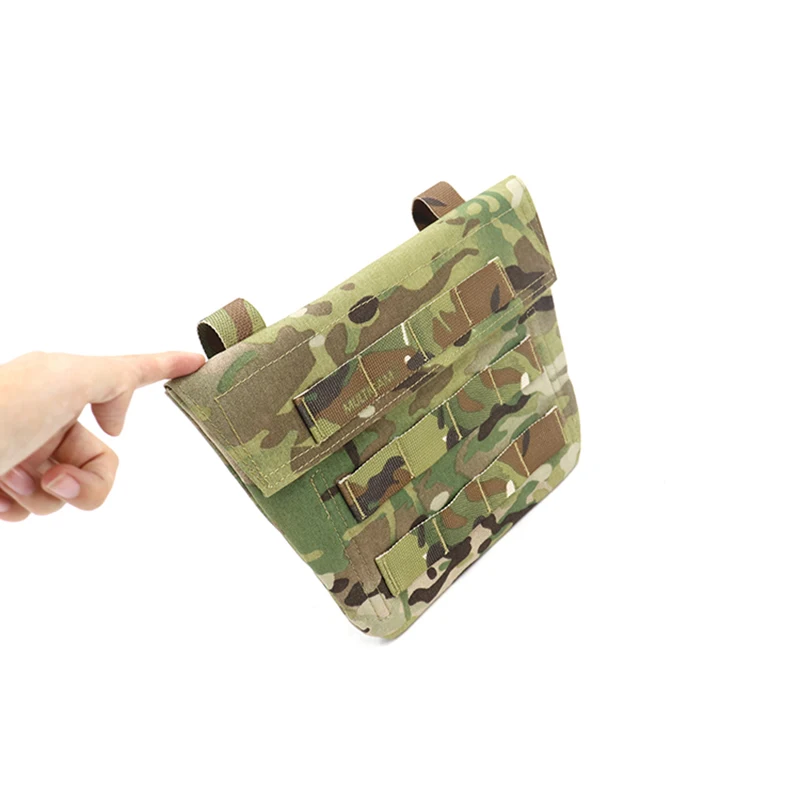 Bolsa táctica MOLLE portaplacas abdomen – Panel ventral chaleco - imagen 3