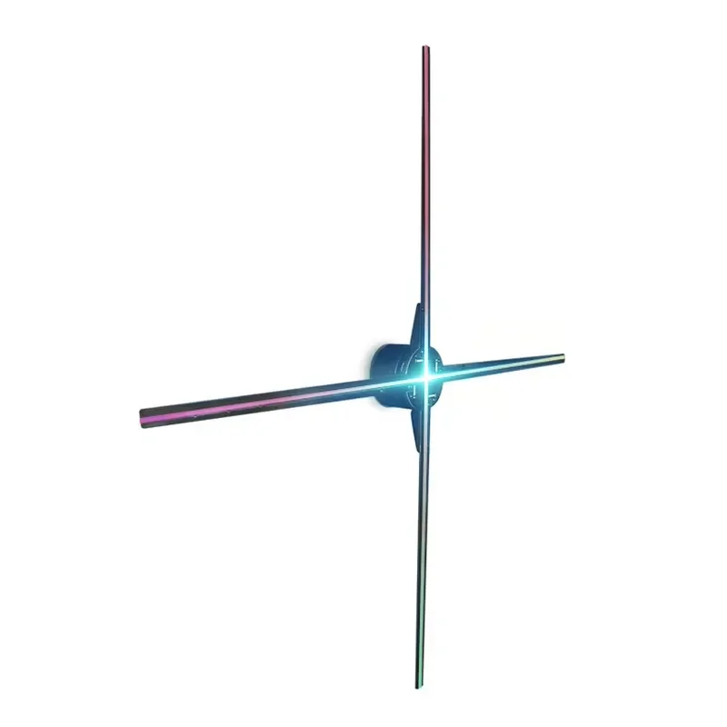 3D Holographic Fan 100cm High Resolution Cloud Control Led Hologram Display Advertising 3D Fan