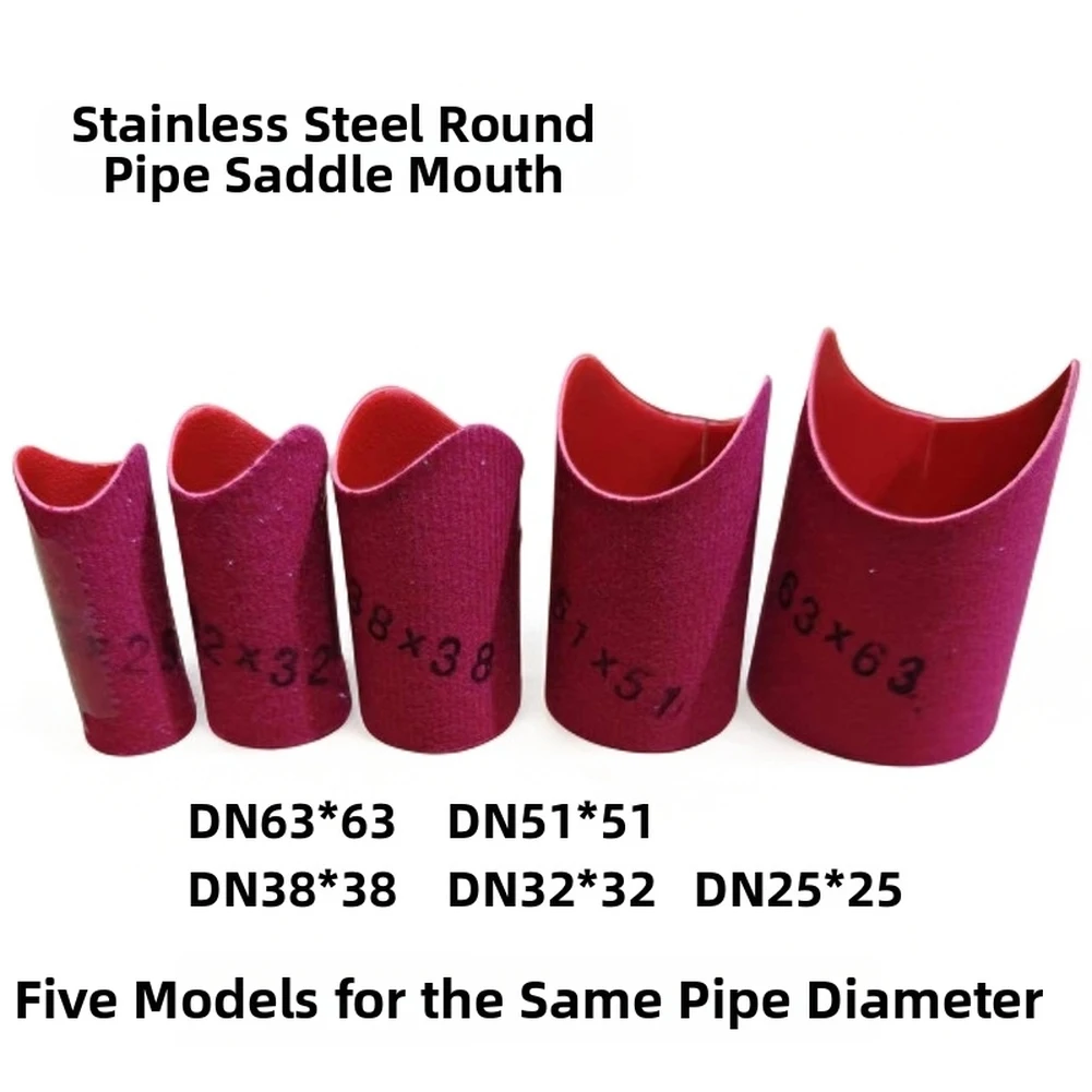 5pcs/15pcs Saddle Mouth Drawing Tool Stainless Steel Pipe Beveling Tool Marking Tool Weld Beveling Tool Kit For Pipe Dia 25-63mm