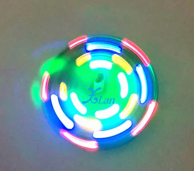LED Gyro Kit DIY Rotating Lantern Desktop Electronic Components Parts DIY Circuit PCB Board Vibration Switch Triode(No battery)