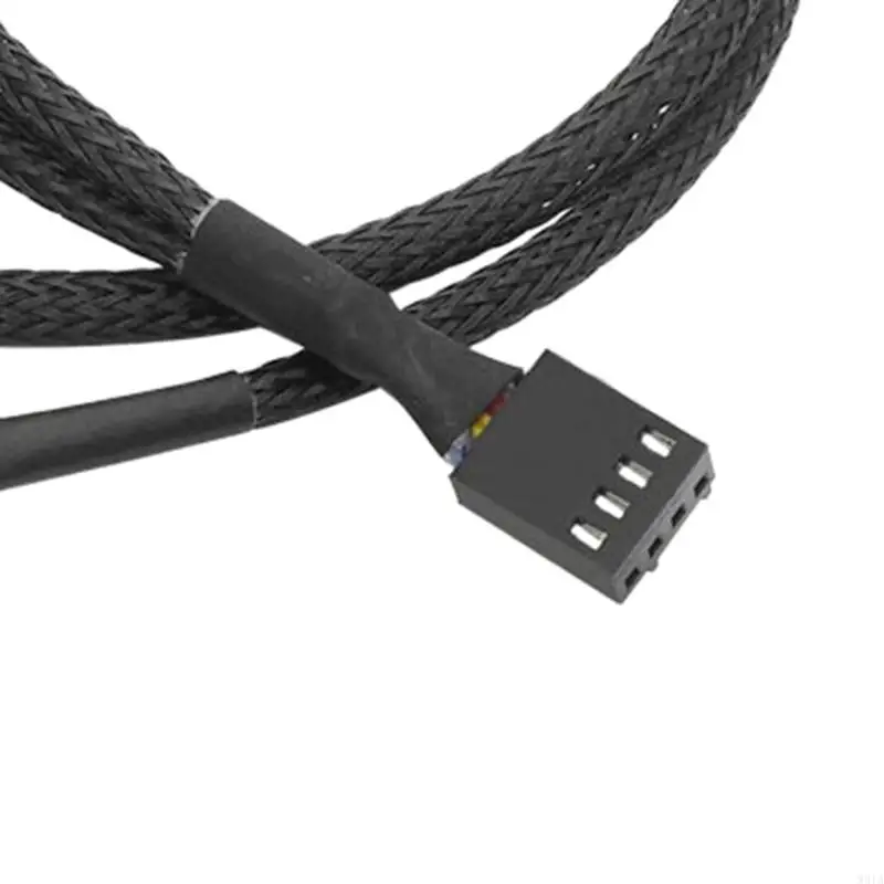 W91A 1 đến 1/2Ways CPU 4 Pin Quạt Làm Mát Bộ Chia Nguồn Cáp