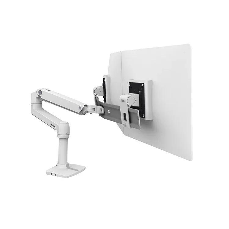45-489-216 Desktop three-segment monitor fixing bracket left and right double screen arm