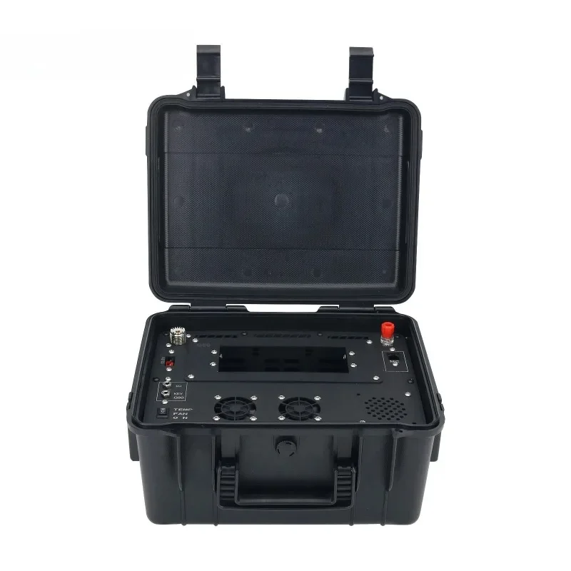 5 in 1 Emergency Communication Radio Box AB510 Black/Orange without strap