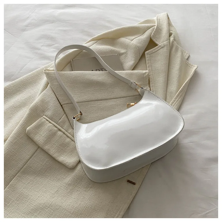 Neue, schlichte, lässige Damen-Unterarmtasche, ausländische Textur, kleine quadratische Handtasche, modische, vielseitige Umhängetasche für Pendler – Detail 17