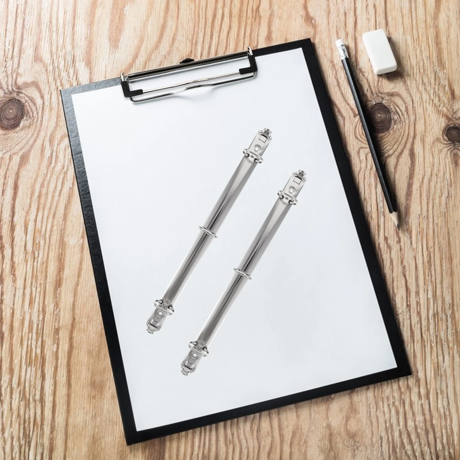 5 قطعة 3-حلقة الموثق آلية ل فضفاضة ورقة دفتر Diy بها بنفسك ملزمة عدة حلقة معدنية الموثق استبدال سجل القصاصات مخطط مجلد