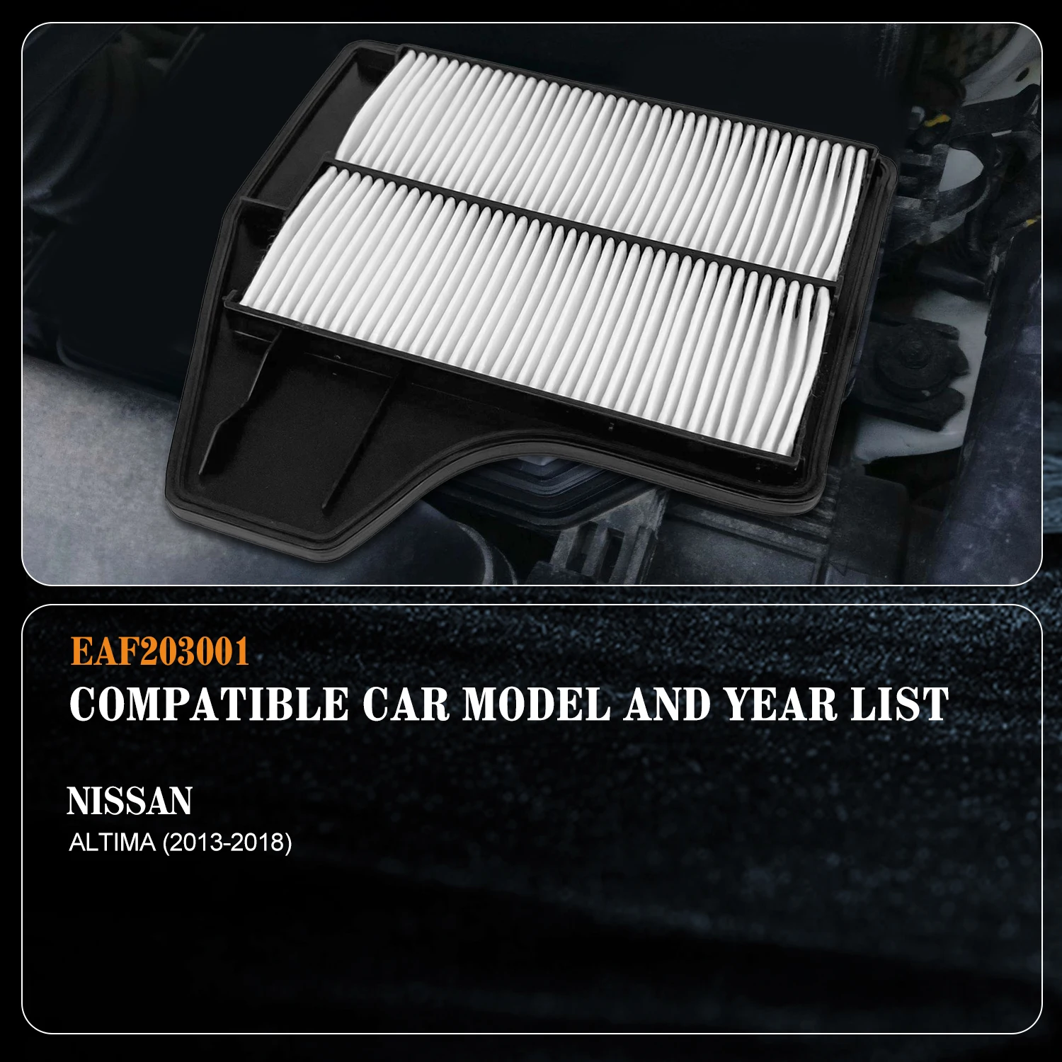 

1 шт. CA11450 сменный воздушный фильтр двигателя 165463 TA0A для Nissan Altima 2013-2018 2014 2015 2016 2017