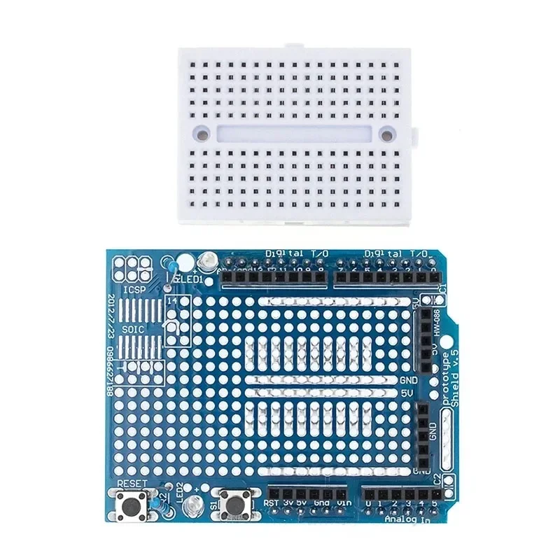 UNO ProtoShield prototype expansion board with SYB-170 mini breadboard based For ARDUINO UNO ProtoShield