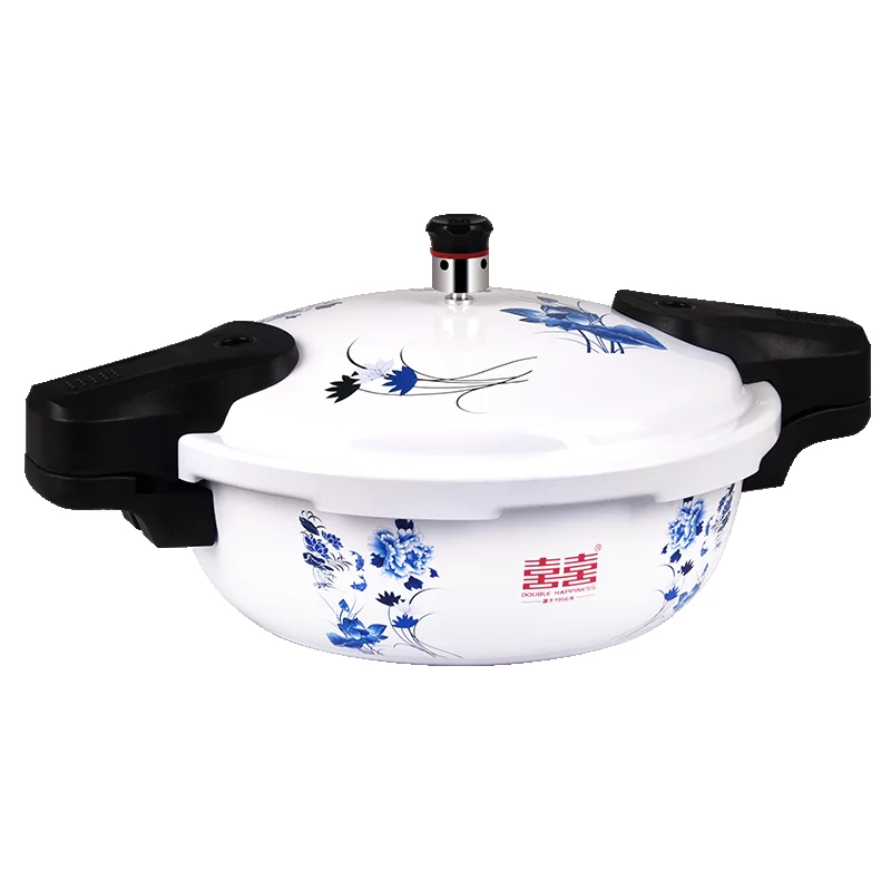 

Effortlessly Cook Meals with This Double Happiness High Pressure Cooker for Electric Gas Stoves 30-50kpa Multi Function