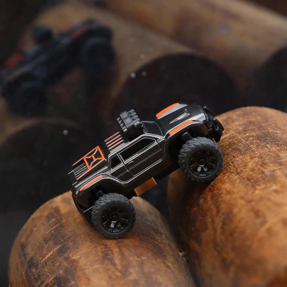 Turbo Racing Baby Monster 1:76 Monster Truck RTR Remote Control Mini Car ON-Road Models Fast Rc Car Vehicles for Children Gift