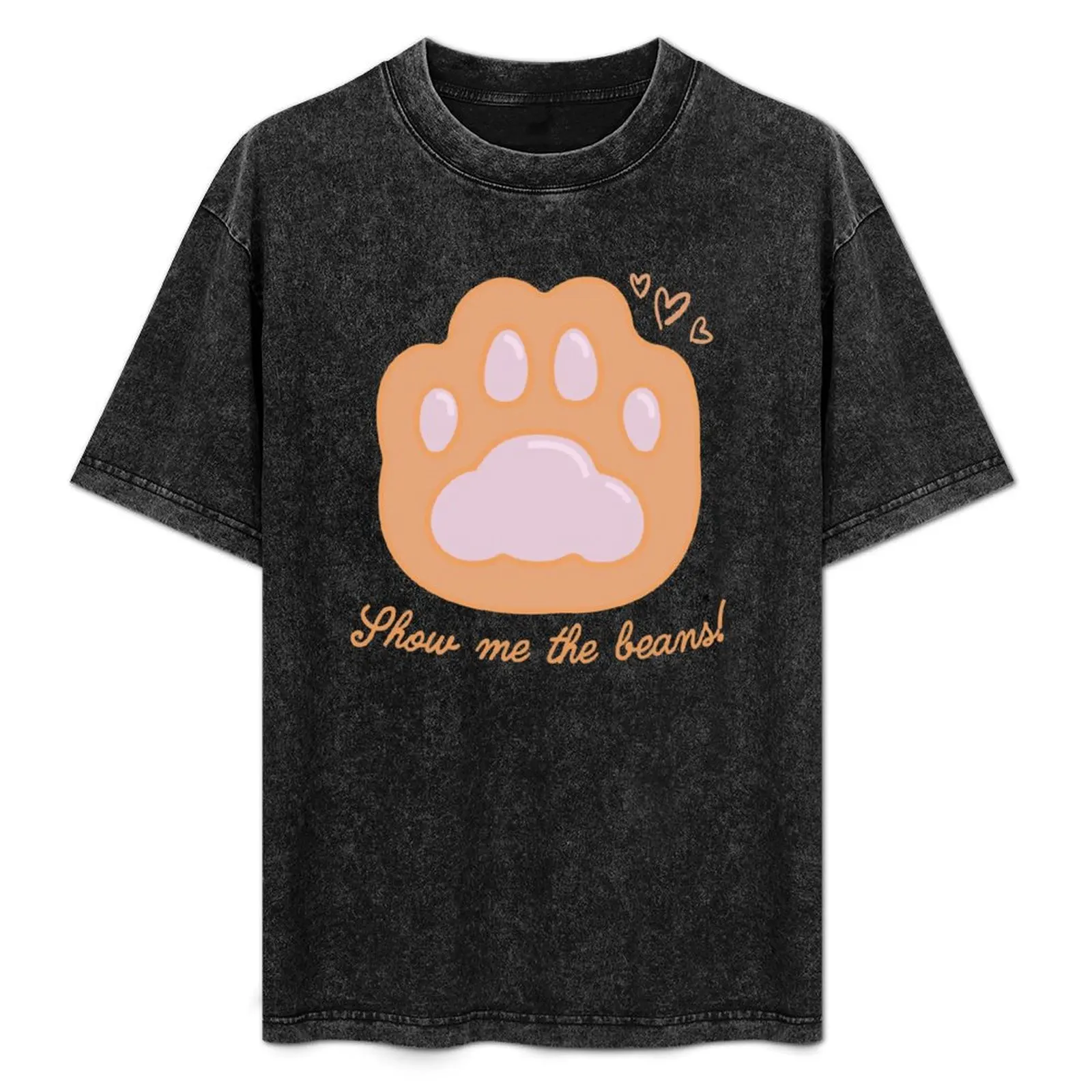

Show Me the Beans! (Ginger) T-Shirt Simple Casual Short Sleeve Tee