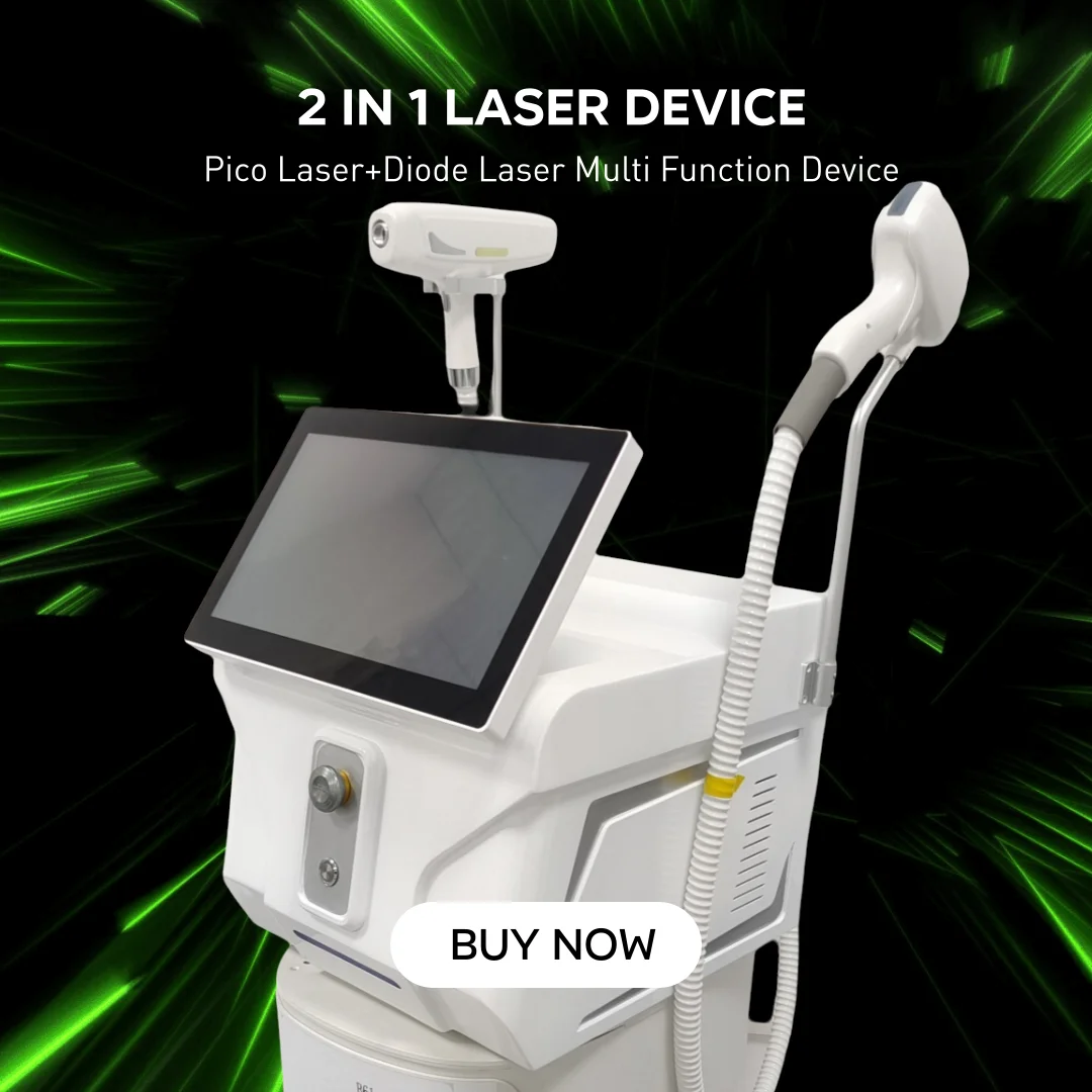 2025 4000W 2 In 1 diode laser hair removal And Pico 755+808+940+1064 suitable for all skin and hair types machine