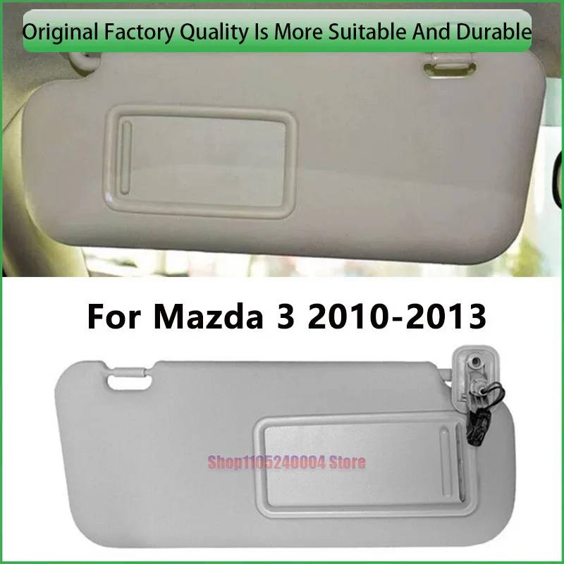 For Mazda 3 2010 2011 2012 2013 Car Left And Right Sun Visor With Light BBM2 69 320C 75 BBM3 69 320C 75
