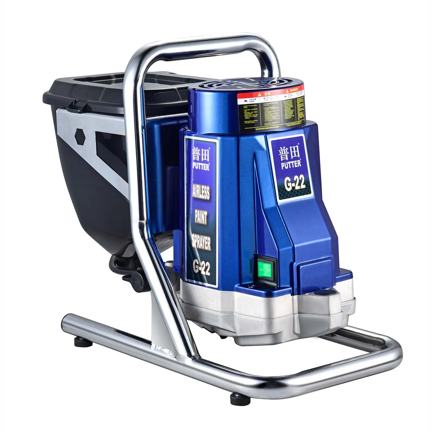 PT-G22 Home Use Airless Painting Machine with Integrated Tank    DIY Electric Sprayer
