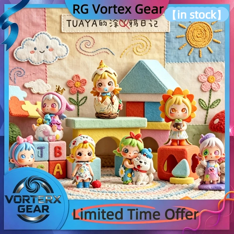 【In Stock】New Tuaya Graffiti Diary Series Tuyaya Vinyl Blind Box Cute Collection Ornament Can Give Girls Healing Doll Gift Toys