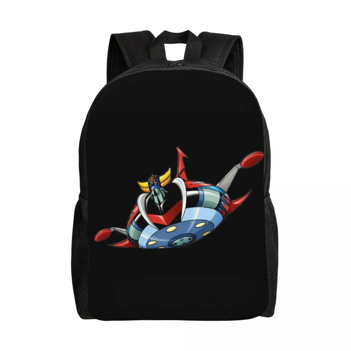 

Customized UFO Robot Grendizer Goldrake Backpack for Men Women Water Resistant School College Anime Manga Bag Print Bookbag