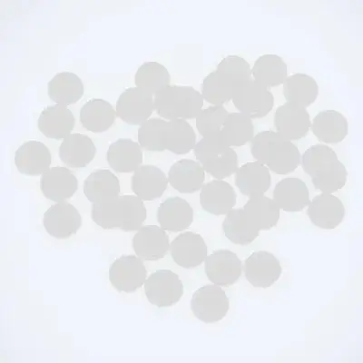 55Pcs Plastic Loose Leaf Binder Discs Round Binding Discs for Notebook Diary Scrapbook 360 Degree Rotation Detachable Planner