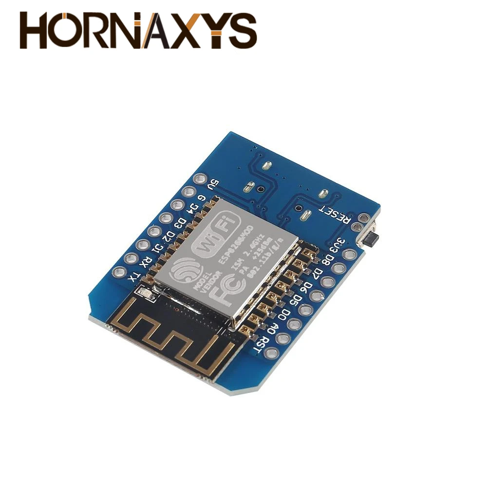 1-10PCS WeMos D1 Mini ESP8266 ESP-12F ESP12 Module WiFi Development Board TYPE-C Micro USB 3.3V Digital Pin For Arduino