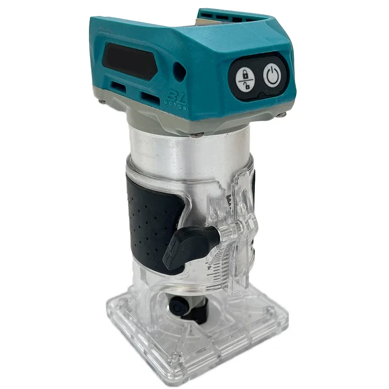 800W Brushless Electric Trimmer Woodworking Trimming Machine Cordless Compact Wood Router 18V For Makita/Dewalt Fit Milwaukee