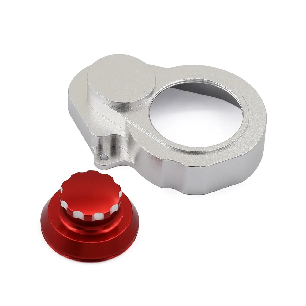 CNC アルミ金属トランスミッションギアカバーギアボックスシェル 1/10 Trxs スラッシュラスタースタンピードバンディット 2WD RC カーアップグレードパーツ用