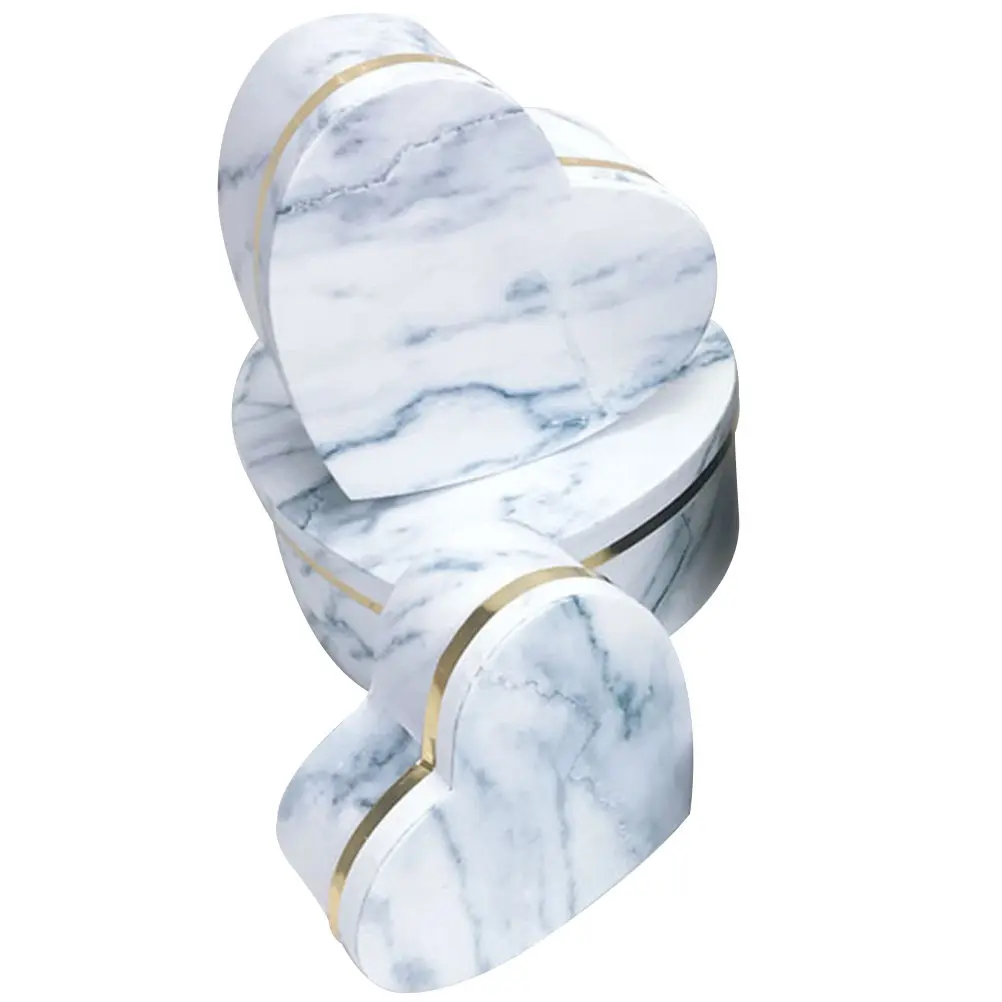 

Набор из 3 подарочных коробок в форме сердца с цветами, романтическая элегантная упаковка для цветов, подарков на свадьбу, годовщину, День святого Валентина, вечеринку