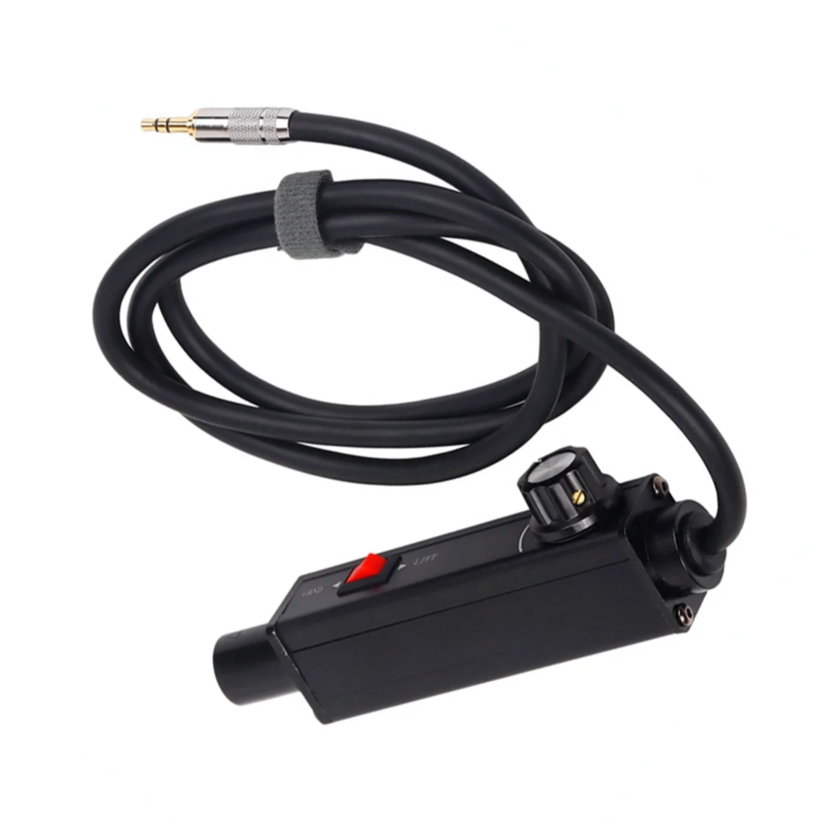 3.5mm to XLR Audio Isolator Audio Common Ground Current Sound Elimination Noise Reduction Mixer Volume Adjustment