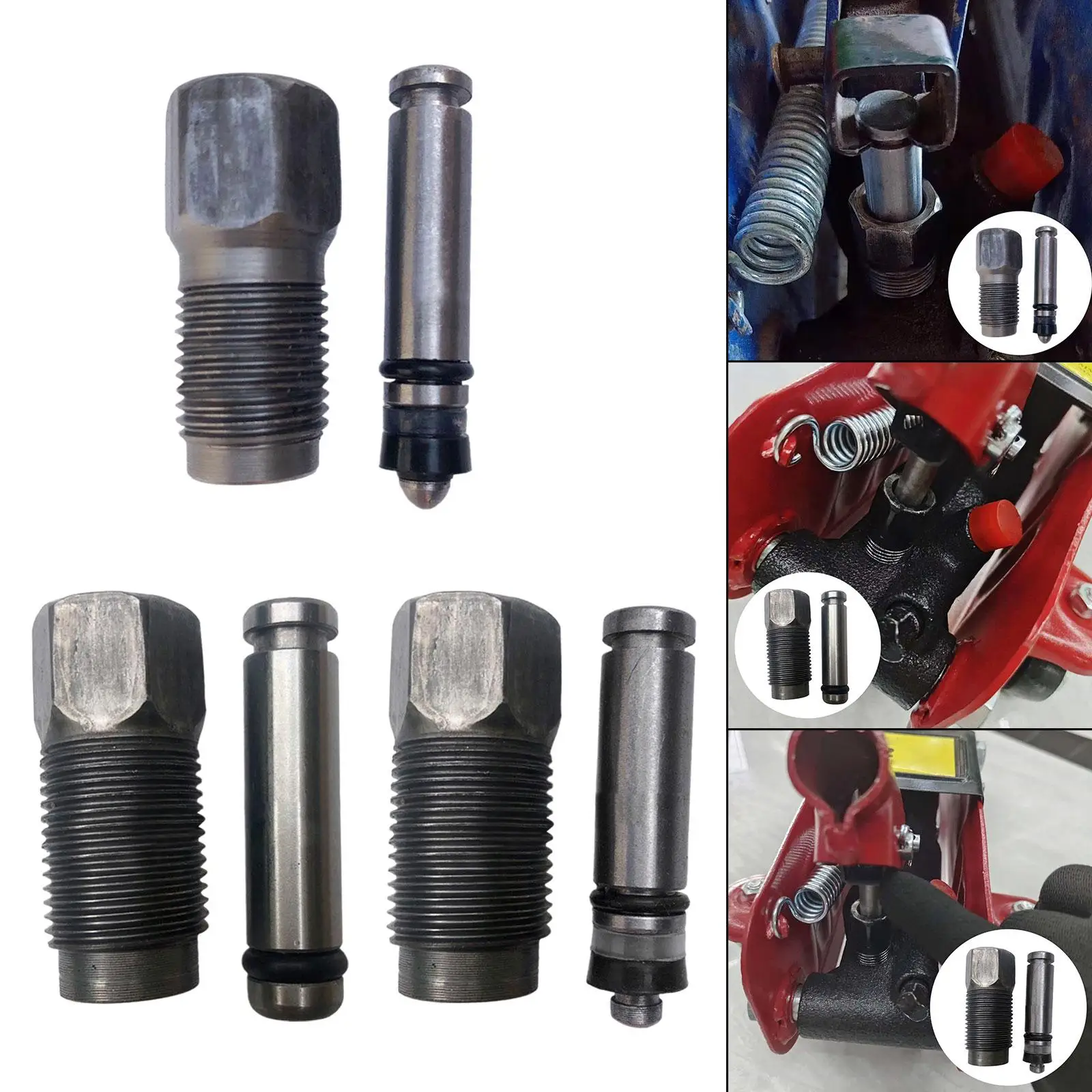 2T Hydraulic Oil Pump Threaded Repair Tool Small Cylinder Piston Generic Car Hydraulic Horizontal Jack Oil Pump Body Accessories