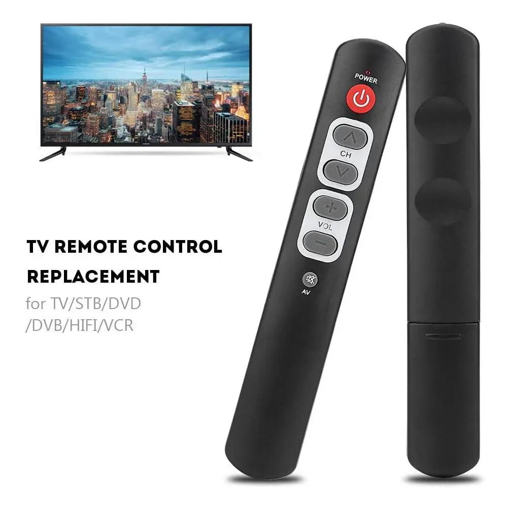 Universal 6 Key Pure Learning Remote Control Copy Infrared IR Remote Controller for Smart TV BOX STB DVD DVB VCR HIFI Ampli D2R4