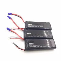 Hubsan H501S Battery +Charging Cable 3 in 1 Spare Parts Fit For Hubsan H501A H501M H501C RC Quadcopter