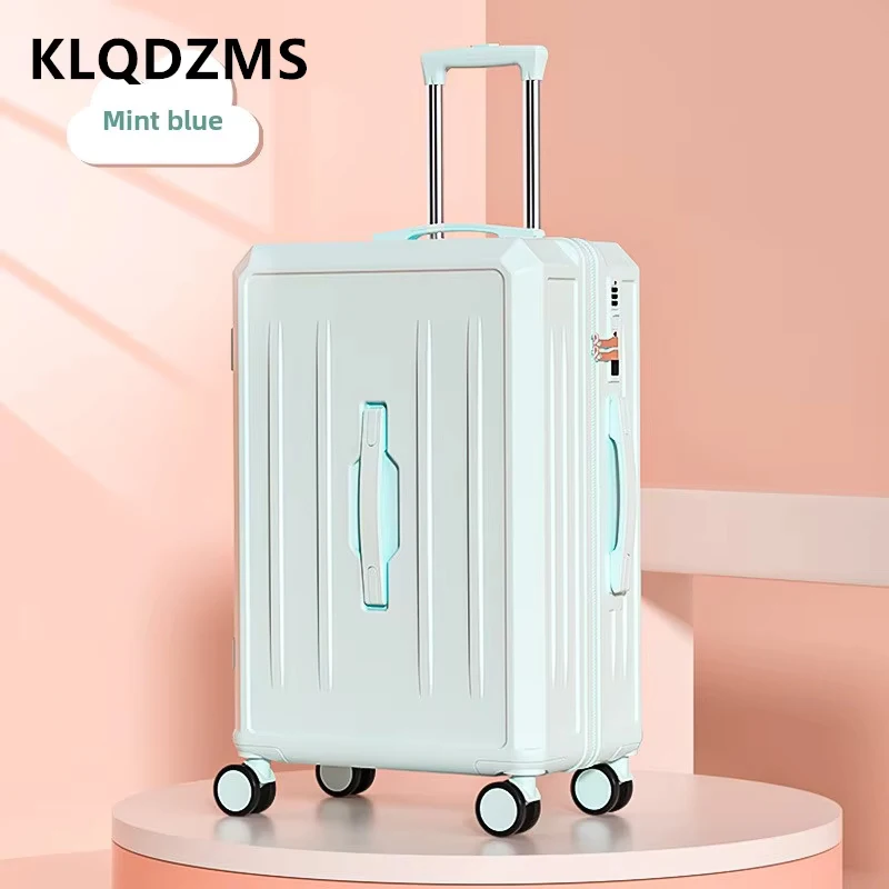 KLQDZMS Carry-on Travel Luggage 20 Inch Multifunctional Boarding Case 22“24”26