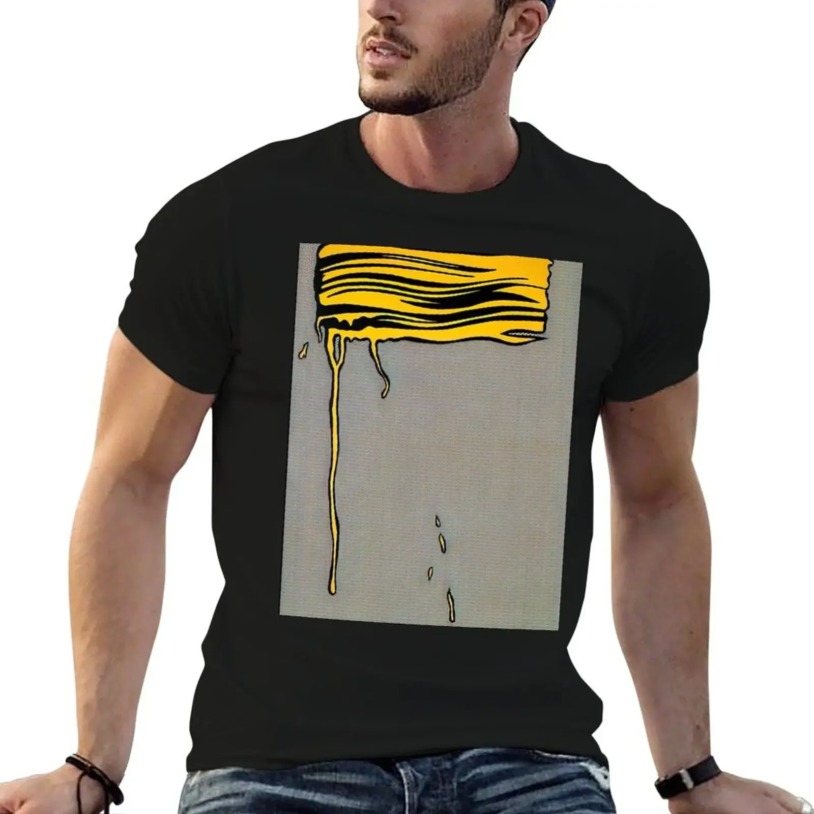 YELLOW BRUSHSTROKE I 1965 By Roy Lichtenstein T-Shirt sublime cheap stuff mens clothes