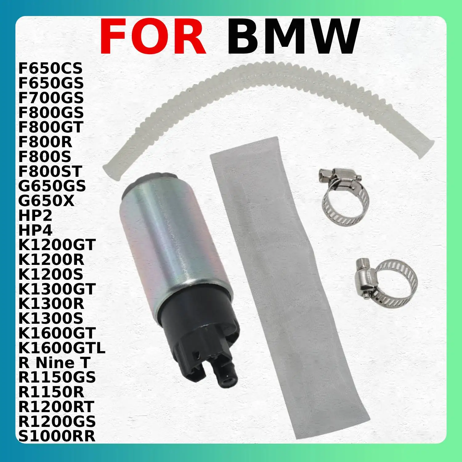 Motorcycle Parts Fuel Pump for BMW F650CS F650GS F700GS F800GS F800GT F800R F800S F800ST G650GS G650X HP2 HP4 K1200GT
