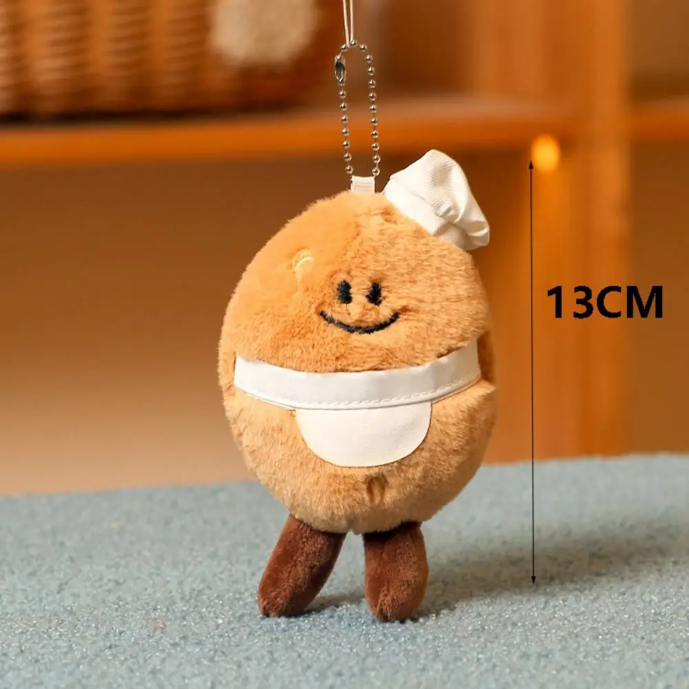 1pc Multicolor Plush Capybara Keychain Stuffed Animals Cartoon Capybara Simulation Capybara Pendant Accessories Kids Toy