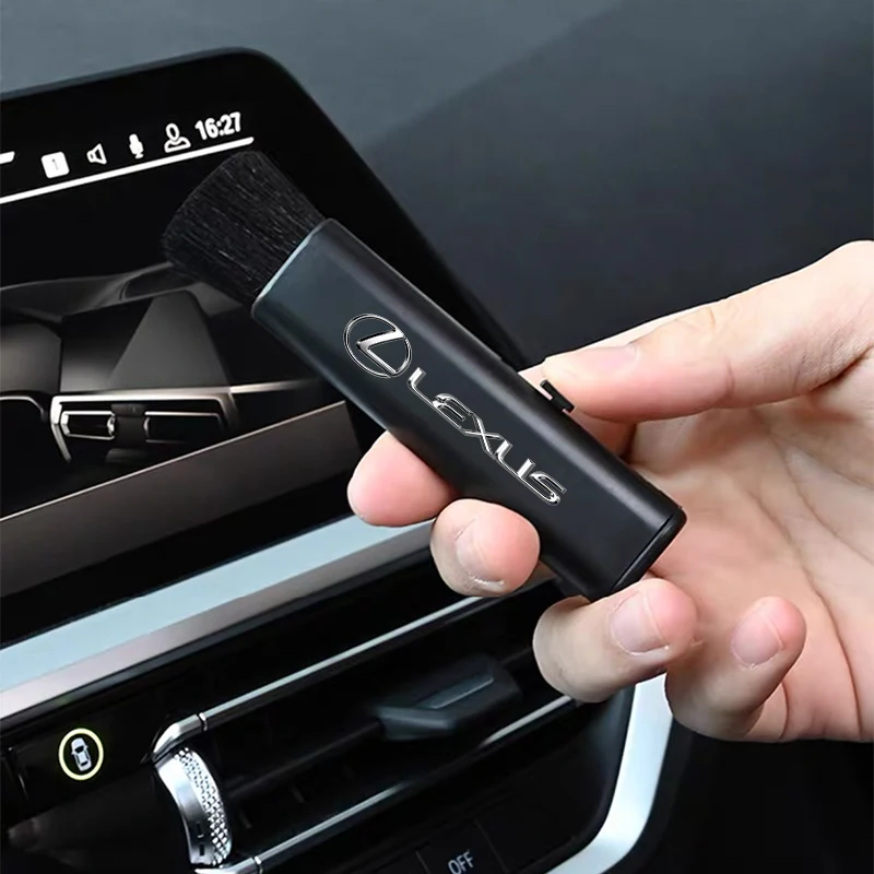 1 قطعة سيارة الداخلية كنس الغبار فرشاة ناعمة أدوات تنظيف لكزس F SPORT ES RX NX LS UX LM LX GX LC RZ IS CT GS RC HS SC TX L #4