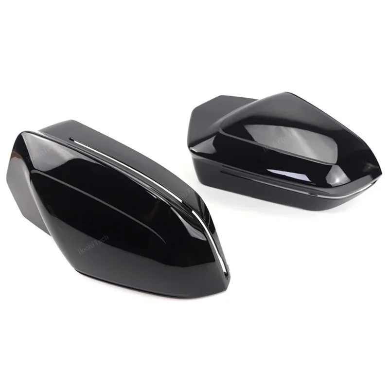

M Look Replacement mirror cover Black mirror Overlay For BMW 5 7 I5 I7 Series G60 G61 G68 G70 M5 G90 Left Hand Drive 2023-up