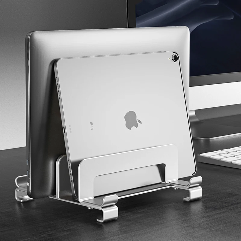 Suporte de Armazenamento Notebook Computador Suporte de Aço Carbono Base de Desktop Quatro-cartão de Dissipação de Calor Suporte de Armazenamento Mesa Portátil