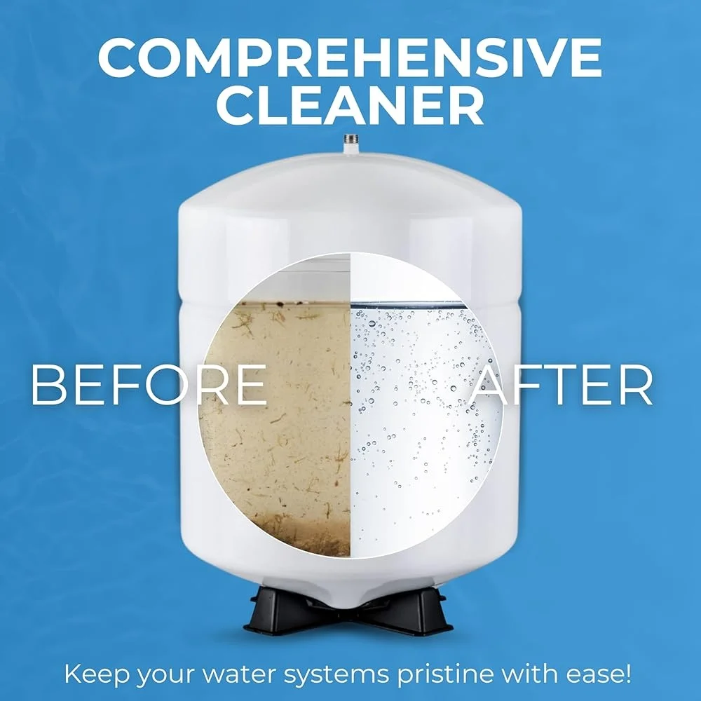 Liquid Cleaner Reverse Osmosis RO System Water Softener Cooler Comprehensive Formula Enhanced Water Quality Multi-Purpose Use