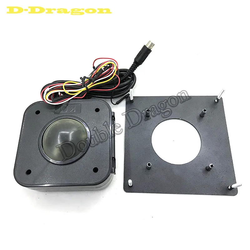 Trackball mounting plate for 60 in 1 classical game board of arcade machine with 4.5 cm Diameter trackball