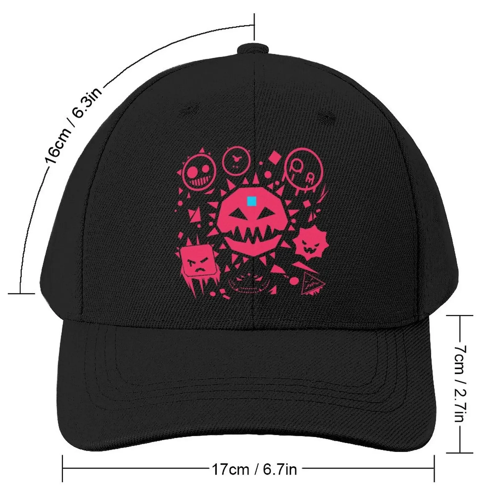 just shapes and beats design Baseball Cap Cosplay Big Size Hat New Hat Fluffy Hat Male Women'S