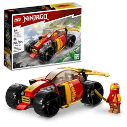 Lego NINJAGO Kai's Ninja Race Car EVO 71780, 20in1 Racing Car Building Toy Set, Ninja Mini Figure with Toy Swords  (94 Pieces)