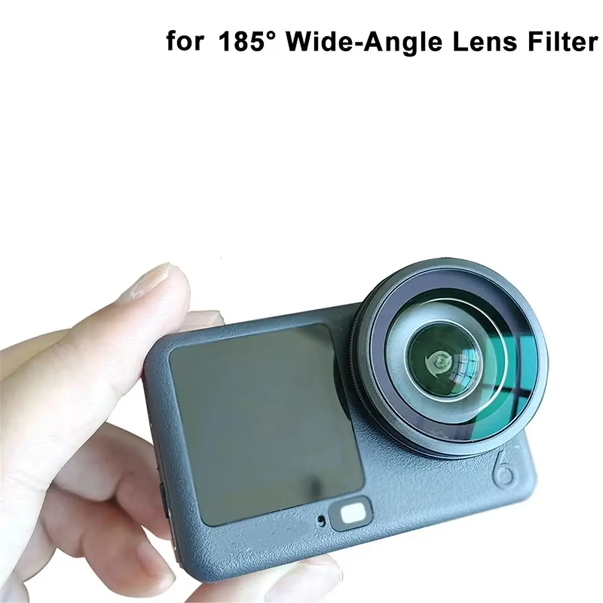 Promotion Wide-Angle Lens 185° Ultra-Wide View for Action 6 Action Camera Wide Angle Attachment for Boosting Dynamic POV