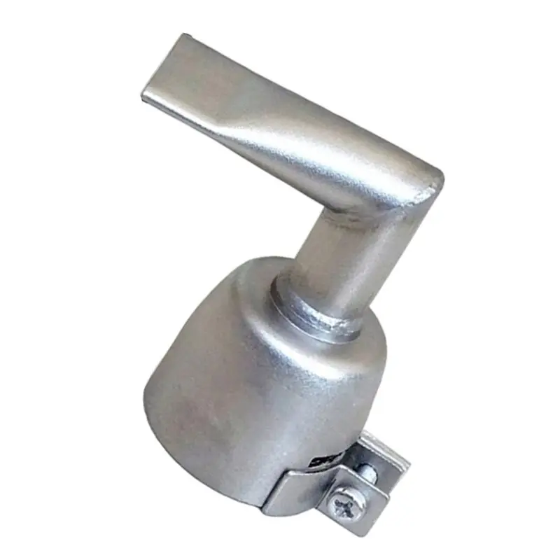NEW HOT In Stock-Flat Welding Nozzle Tips For Plastic Hot Air Gun Or Welding Machine Angle Flat Slit Nozzle In Stainless Steel