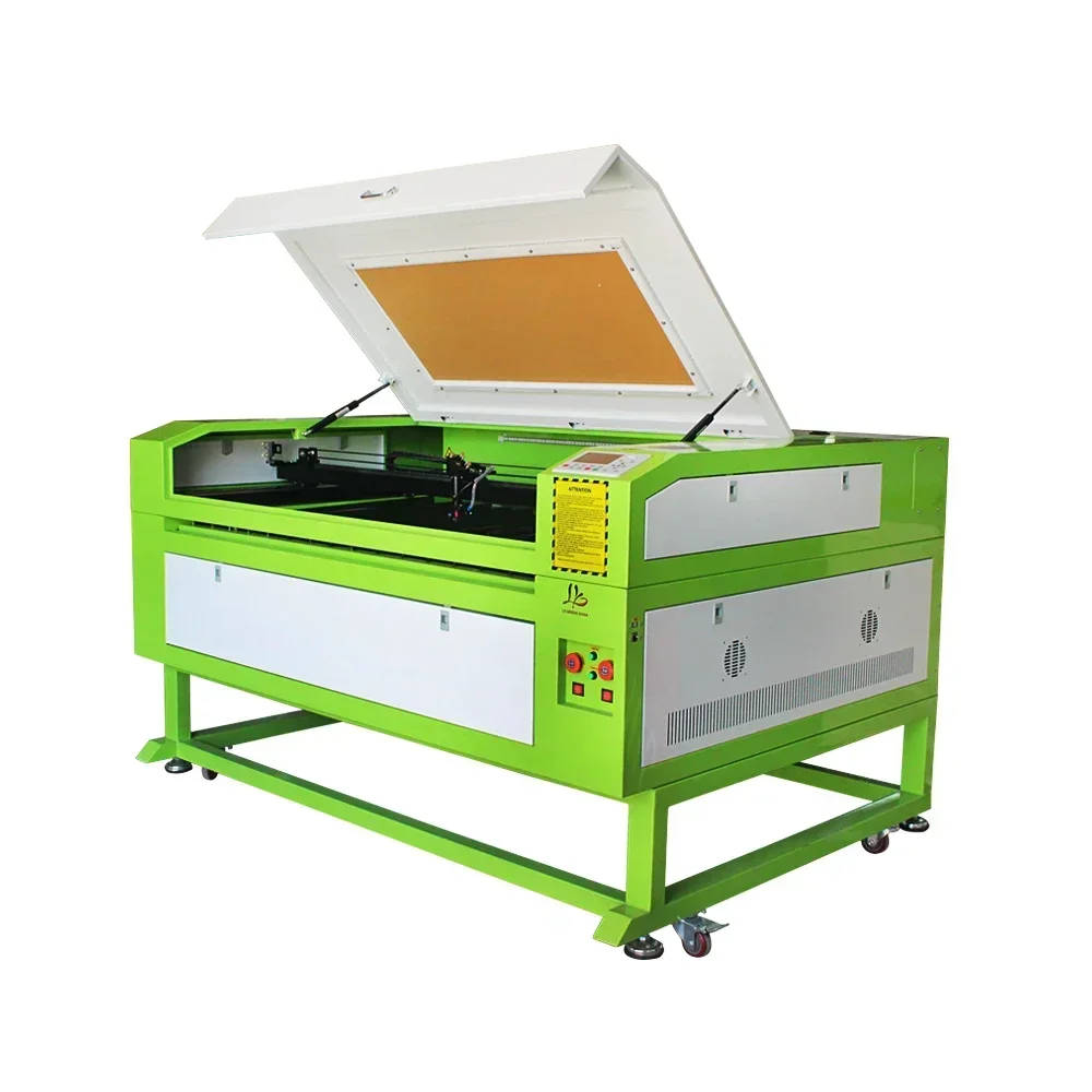 LY 130W DSP 1390 CO2 Leather Glass Laser Engraving Cutting Machine 1300*900mm Wood Carving Router TROCEN with Offline System