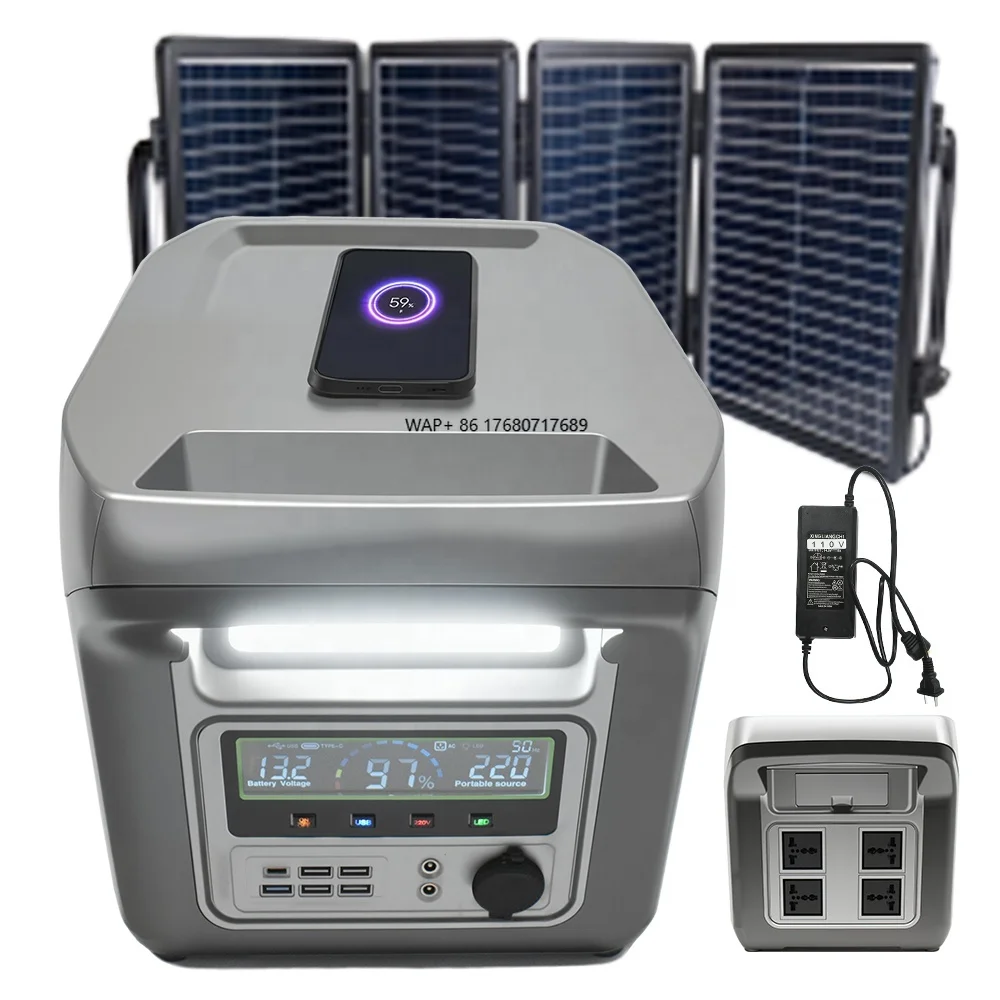 1Kw portable solar generator 1000w camping Tragbare Kraftwerk Mit solar panel home solar generator portable 110v 220v 230v
