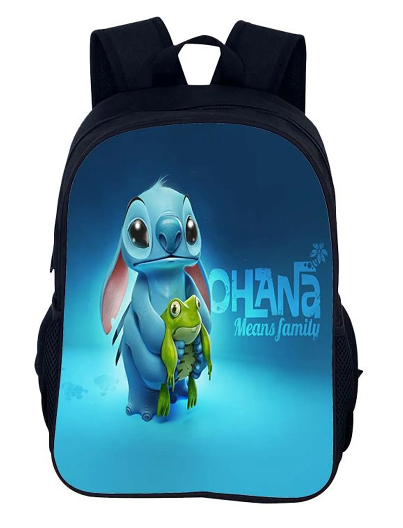 Stitch Unisex Kid Disney Backpack-Back to School Knapsack-Lightweight Waterproof Book Bag for Boys