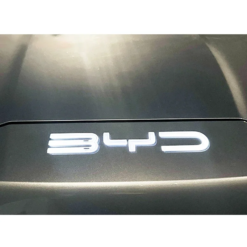 For BYD Seal EV 2022-2023 Car logo daytime running light on continuously at night Car Accessories