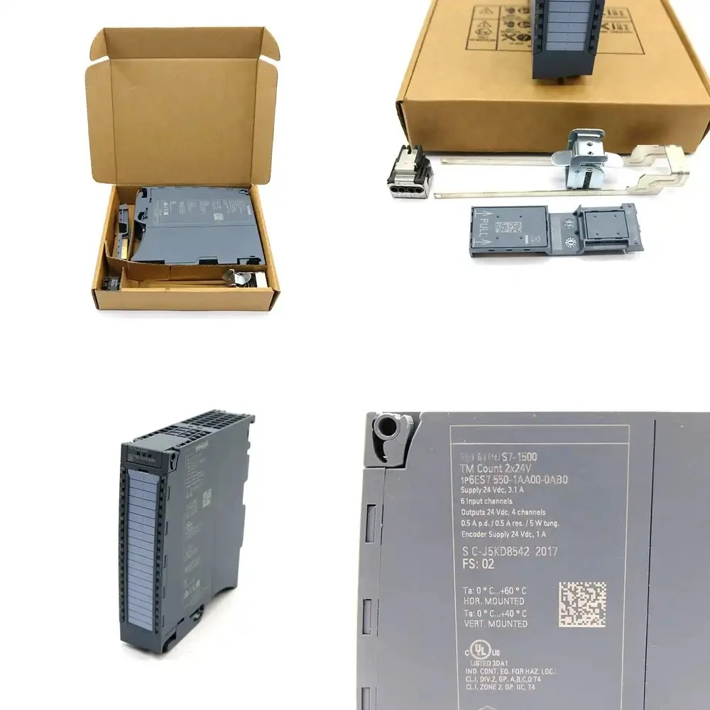 Wholesale Price New PLC Controller S7-1500 CTM Count 2x24 V Counter Module 6ES7550-1AA00-0AB0