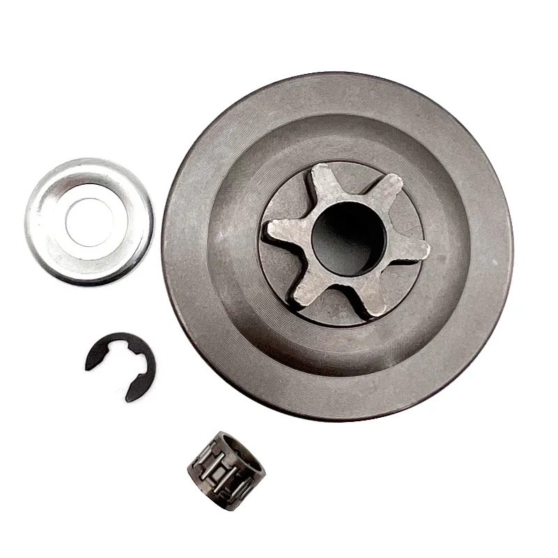 Imagem -03 - Aço Endurecido Embreagem Tambor Roda Dentada Kit para Motosserra Ms170 Ms180 017 018