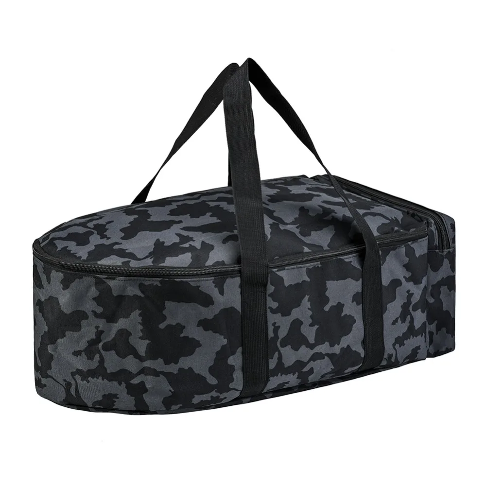

Camouflage Bait Boat Carry Bag 1000D Oxford Cloth Large Capacity Fishing Boat Storage Bag Double Zipper Fishing Tool