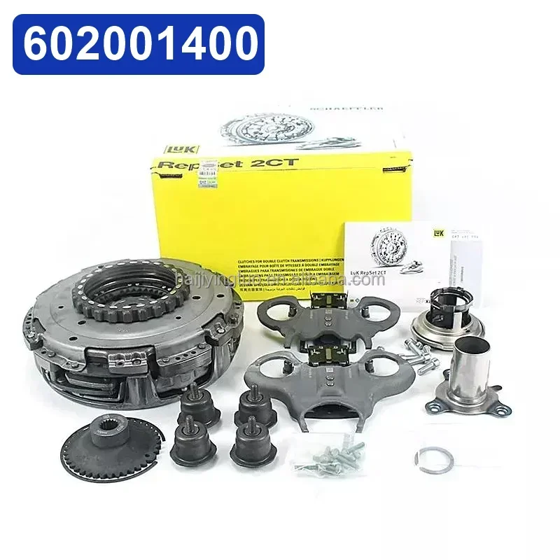 Luk new 602001400 original clutch kit for Renault Captur Laguna III Scenic 1.5 dCi EDC 302054315r 302057266r